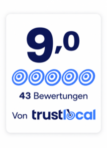 trustlocal 9,0 von 43 Bewertungen